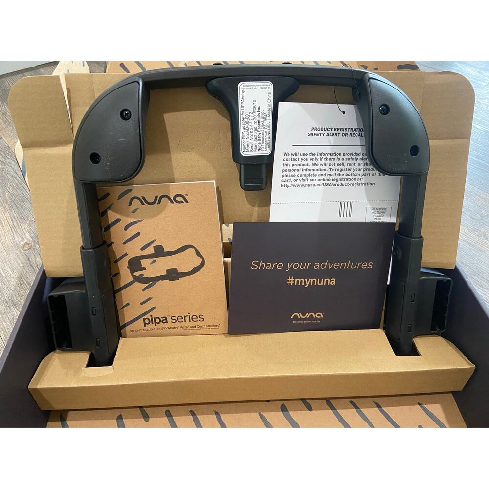 NEW Nuna AD-08-001 Pipa Car Seat Ring Adapter For  UPPAbaby Vista & Cruz (2015+)